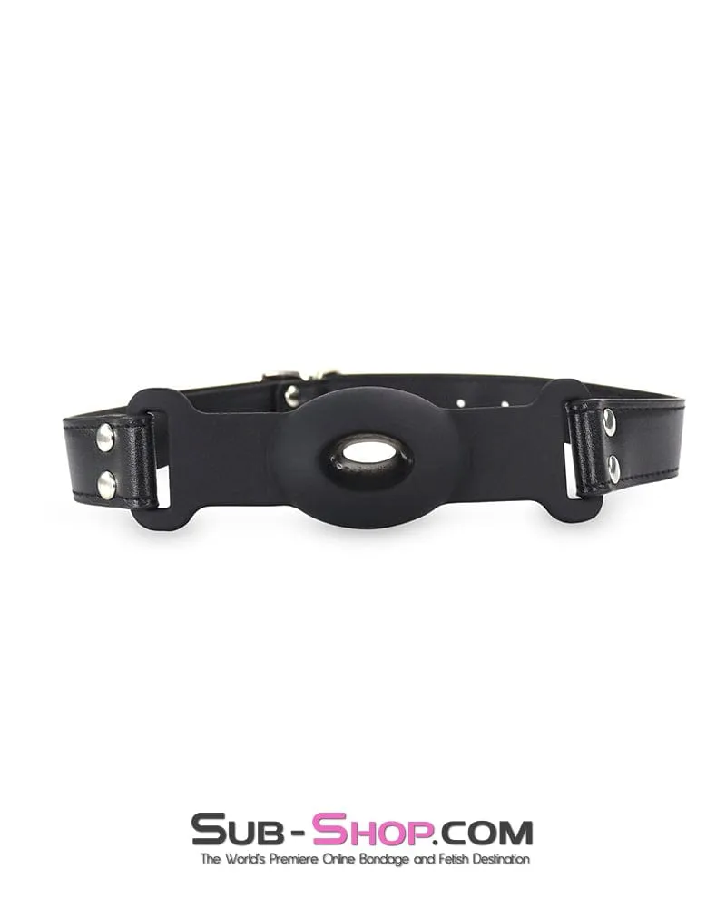 1486M      Silicone Ball Gag with Drooling Hole
