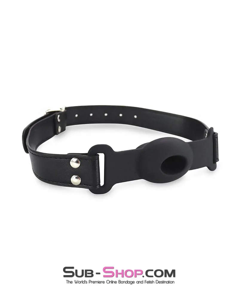 1486M      Silicone Ball Gag with Drooling Hole