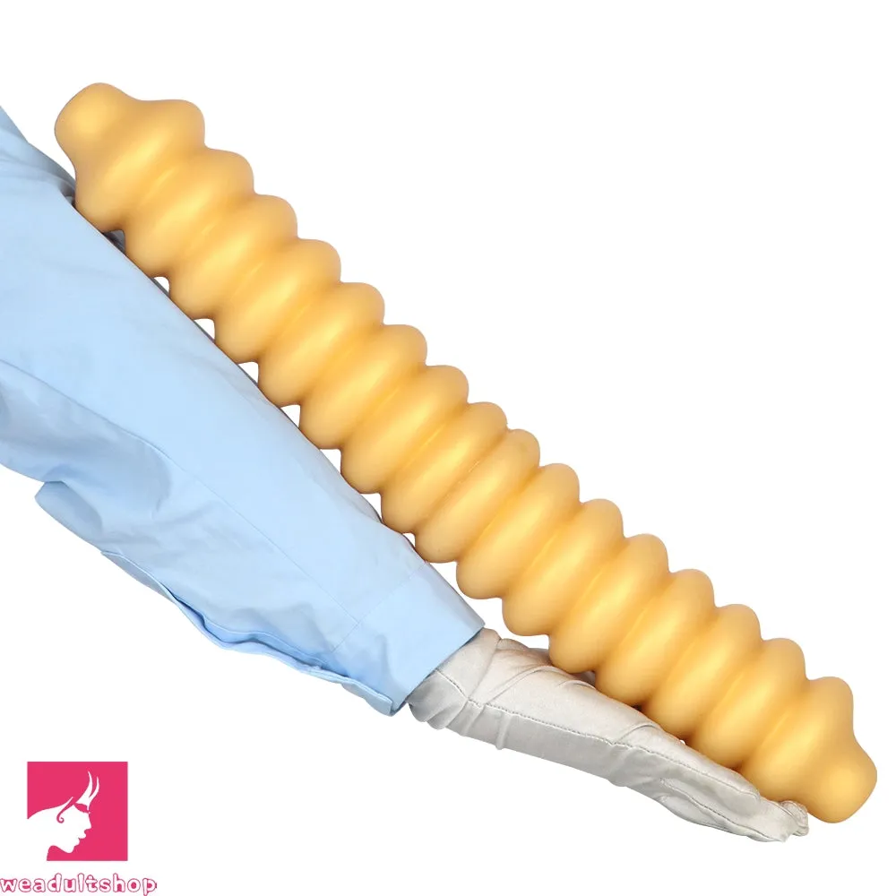 19.68in Silicone Long Large Double Head Threaded Fat Anal Plug Cock Dildo