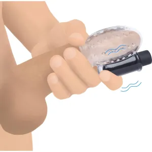 28x Rechargeable Penis Head Teaser With Remote Control