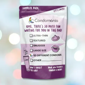 50 DIFFERENT Condoms