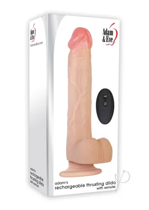 Aande Adams Recharge Thrust Dildo W/remote