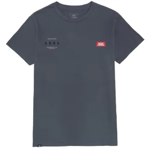 AVVA Offset T-Shirt - Charocal/Red