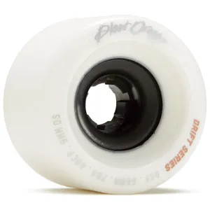 Blood Orange Drift 78a Longboard Wheels - White - 66mm