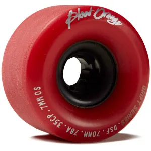 Blood Orange Drift Delinquents 78A Longboard Wheels - Oxblood - 70mm