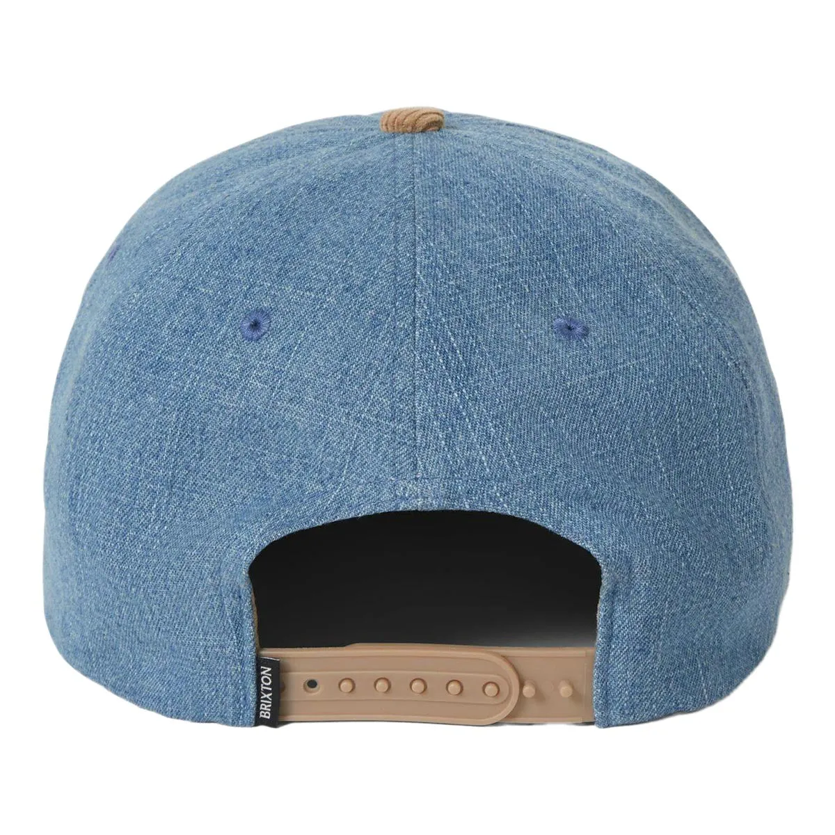 Brixton x Coors Colt Hp Snapback Hat - Washed Denim/Sand