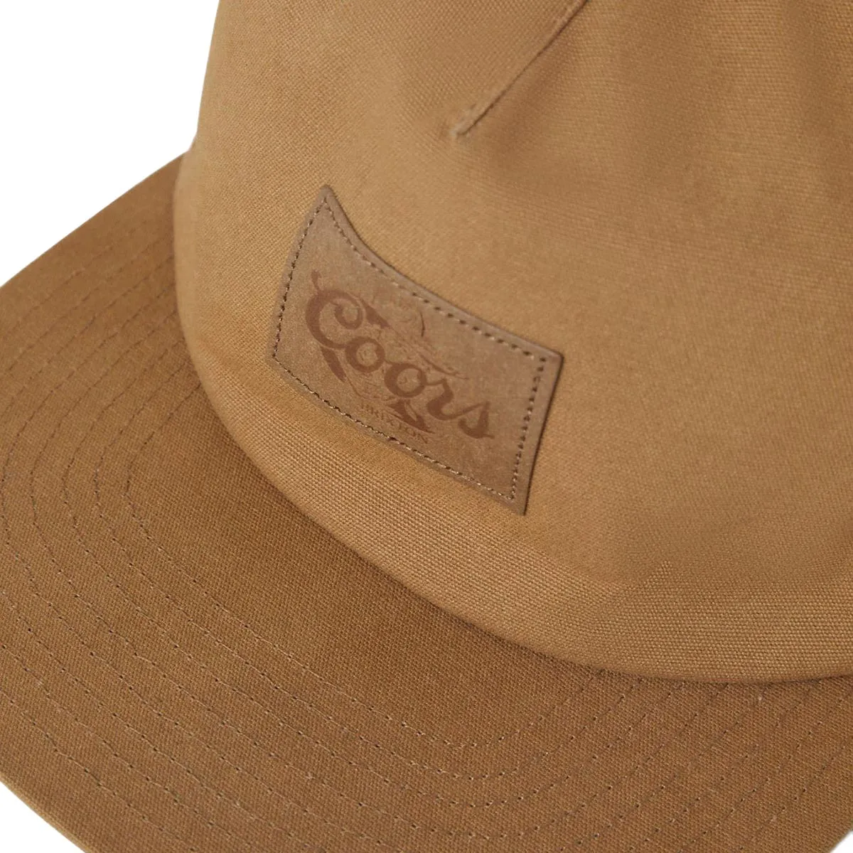 Brixton x Coors Wayne Mp Snapback Hat - Washed Copper