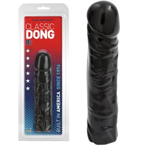 Classic Dong 8 inches Black