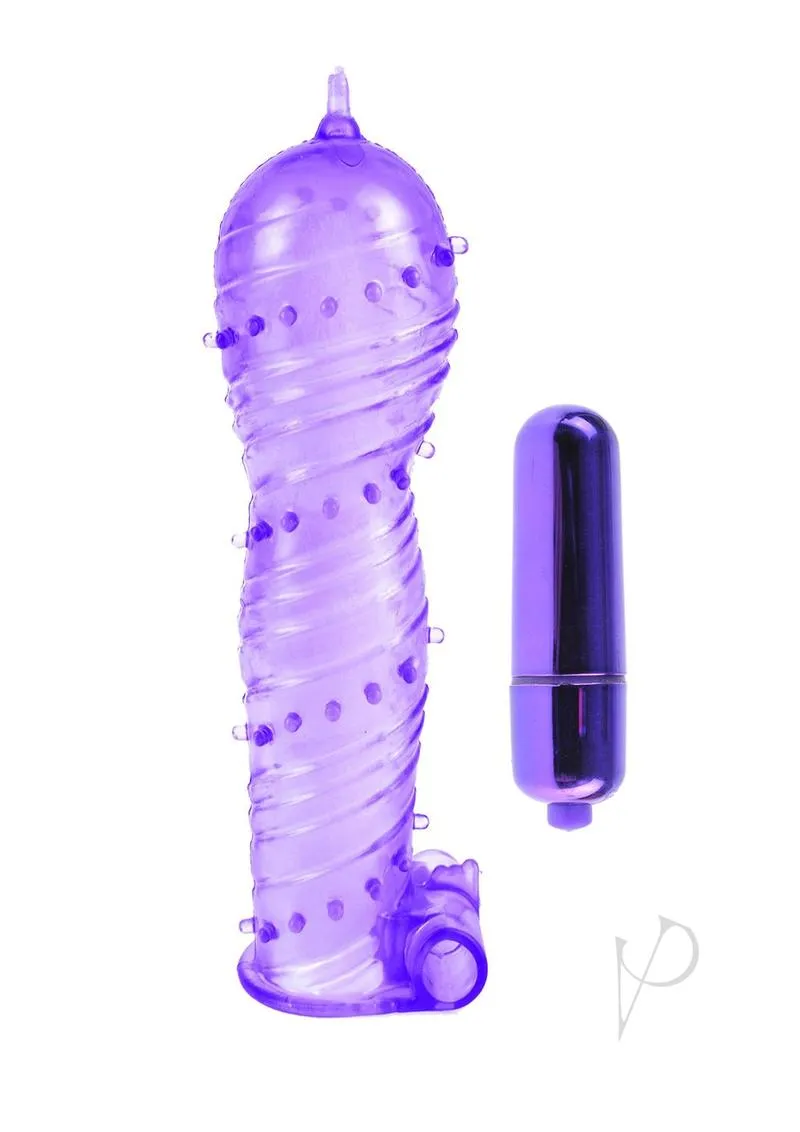 Classix Textured Sleeve and Bullet Purp