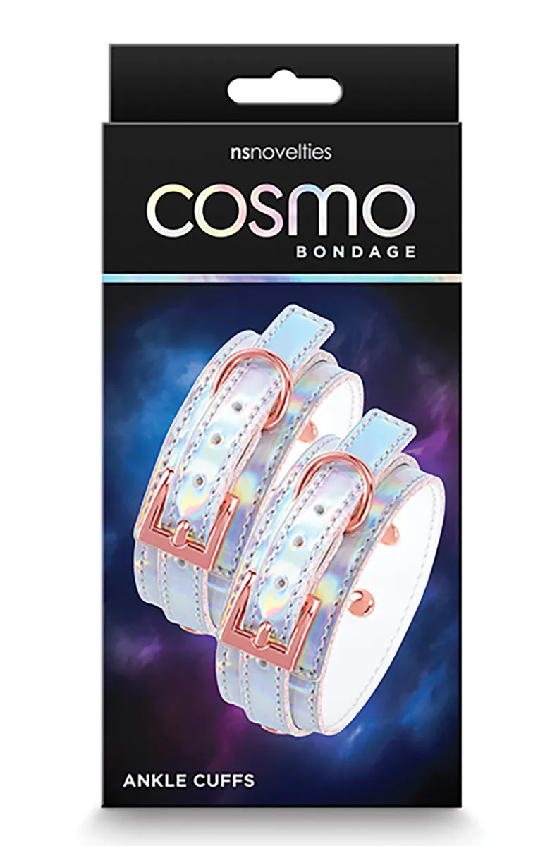 Cosmo Bondage Holographic Ankle Cuffs