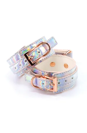 Cosmo Bondage Holographic Ankle Cuffs