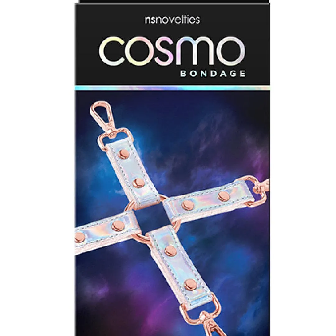 Cosmo Bondage Holographic Hog Tie Set