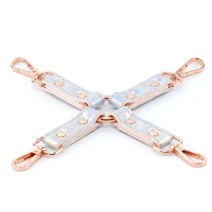 Cosmo Bondage Holographic Hog Tie Set