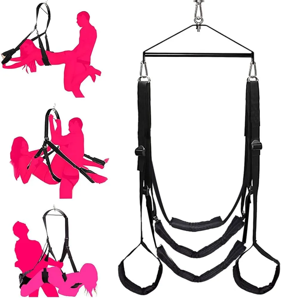 Doba 360 Ceiling Sex Swing | Couples | Fetish | Black