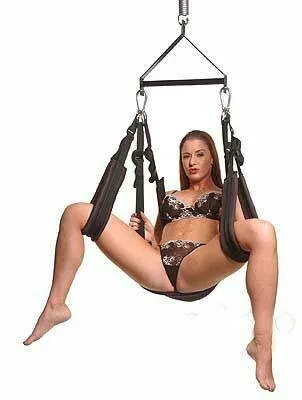 Doba 360 Ceiling Sex Swing | Couples | Fetish | Black