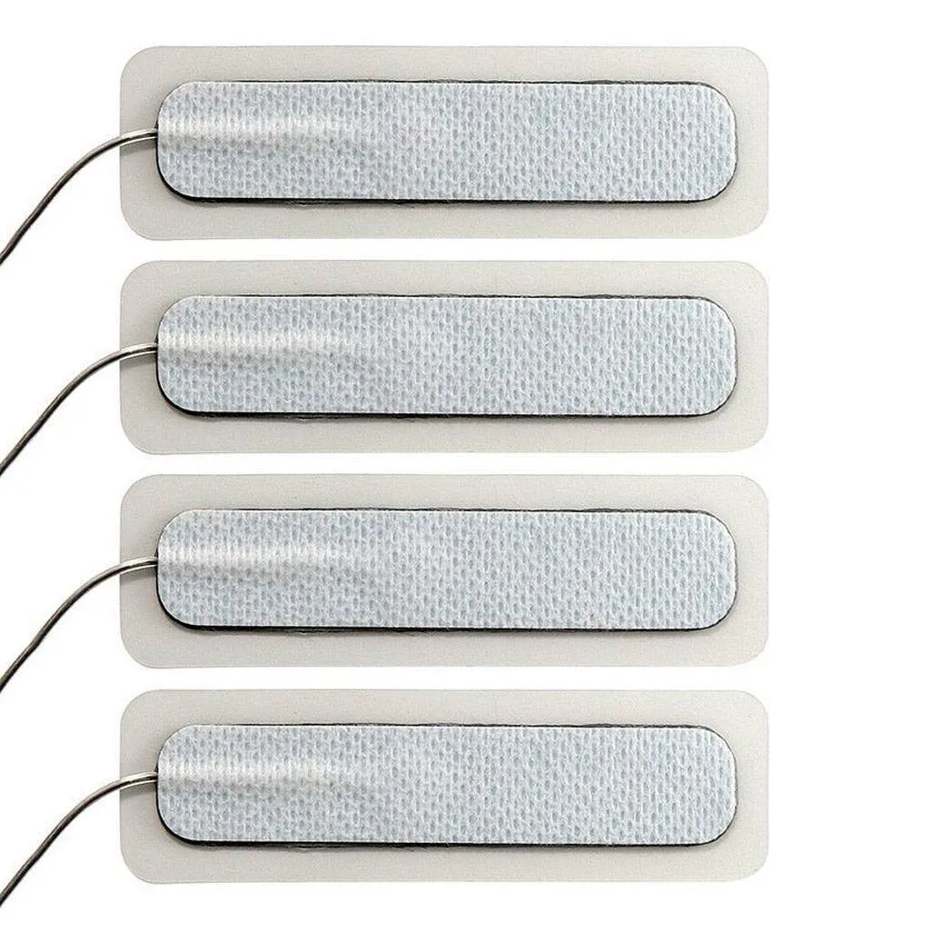 ElectraStim 4 x Long Self Adhesive Pads. 1.5cm x 7.5cm