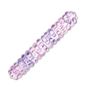 Gläs Purple Rose Nubby Dildo