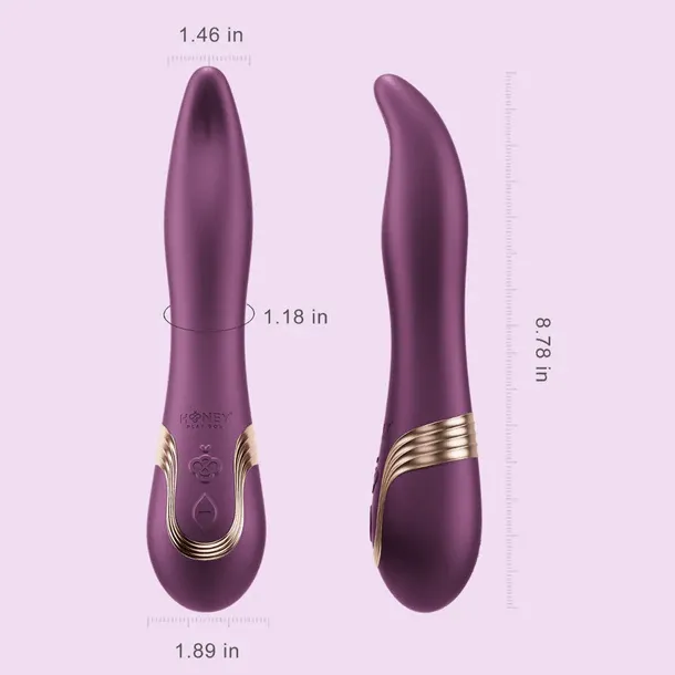 Honey Play Box Fling App-Controlled Oral Licking Vibrator