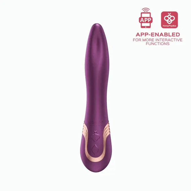 Honey Play Box Fling App-Controlled Oral Licking Vibrator
