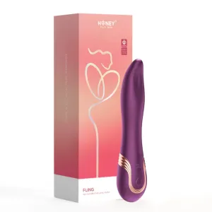 Honey Play Box Fling App-Controlled Oral Licking Vibrator