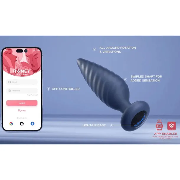 Honey Play Box Noah App-Controlled Rotating Butt Plug