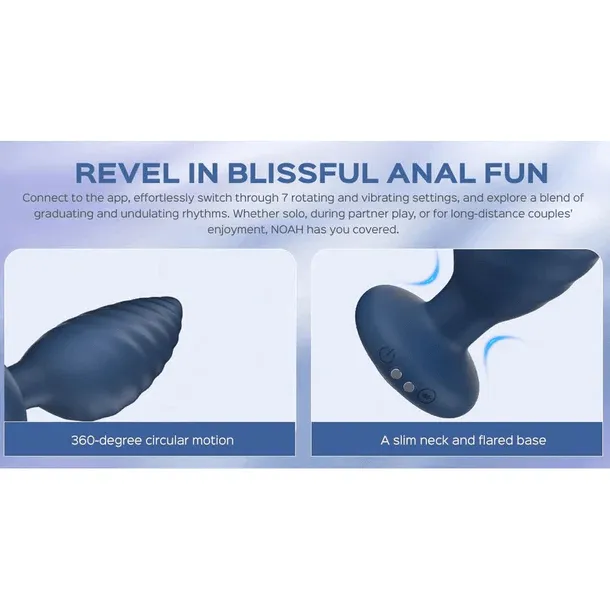 Honey Play Box Noah App-Controlled Rotating Butt Plug