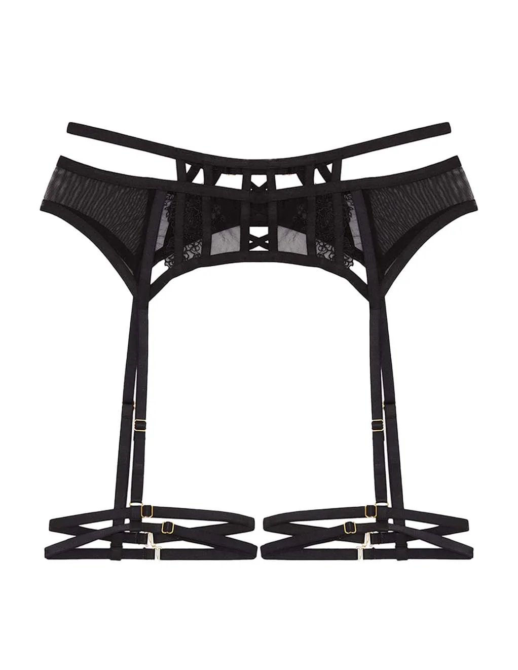 HUSTLER® Isa Garter Belt