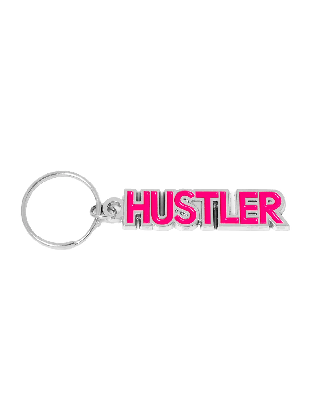 HUSTLER® Logo Die Cut Keychain