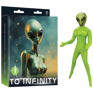 Inflatable 3-Breasted Alien Love Doll -