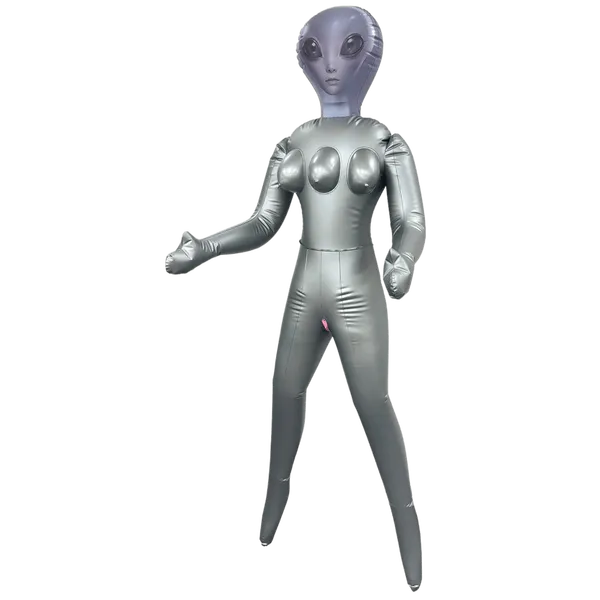 Inflatable 3-Breasted Alien Love Doll -