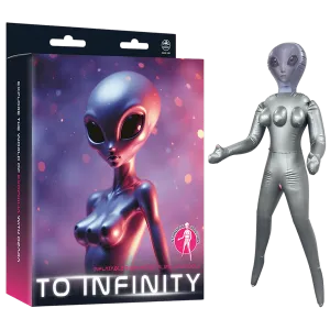 Inflatable 3-Breasted Alien Love Doll -