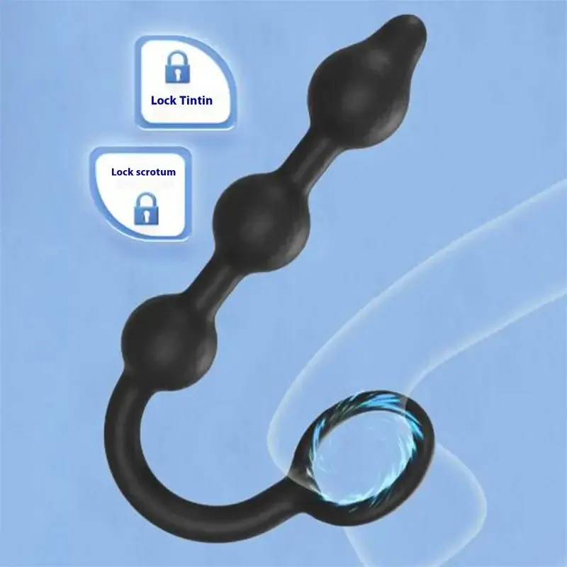 Inflatable Butt Plug Anal Beads Silicone Butt Plug Adult Toy For Women