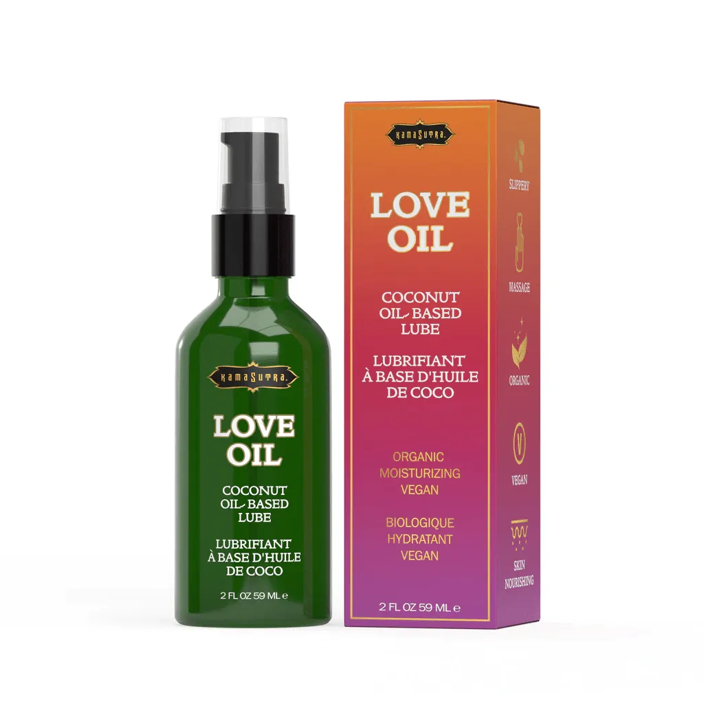 Kama Sutra Love Oil Coconut Oil-Based Lube