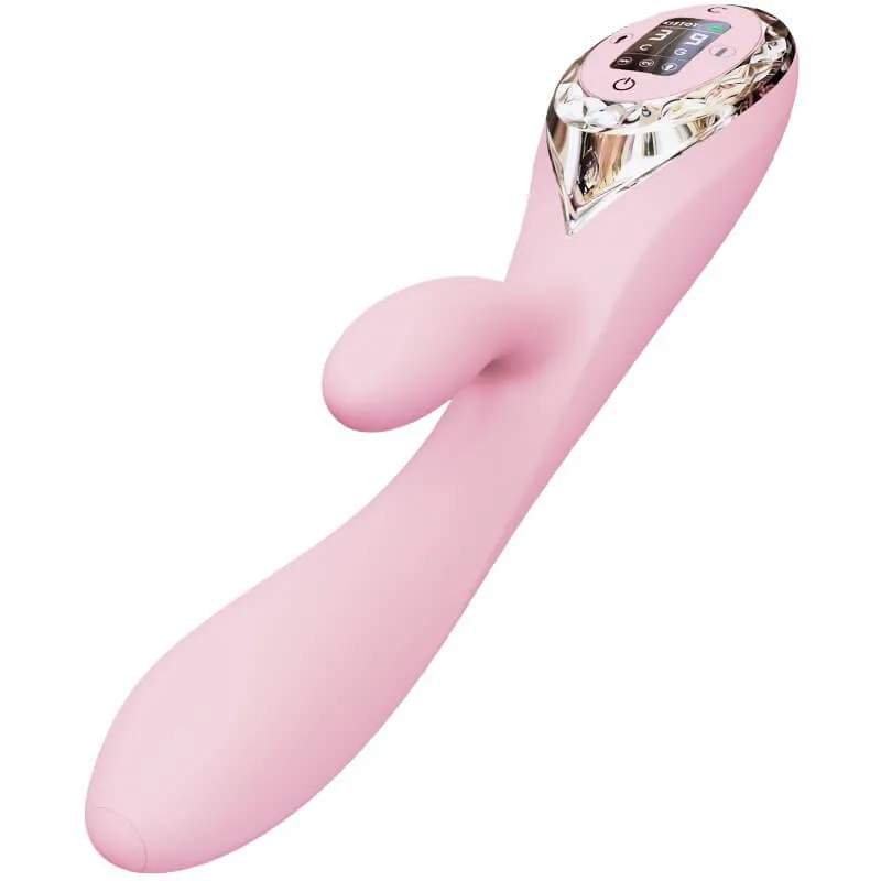 KISSTOY A-KING LED Screen Inflatable Vibrator