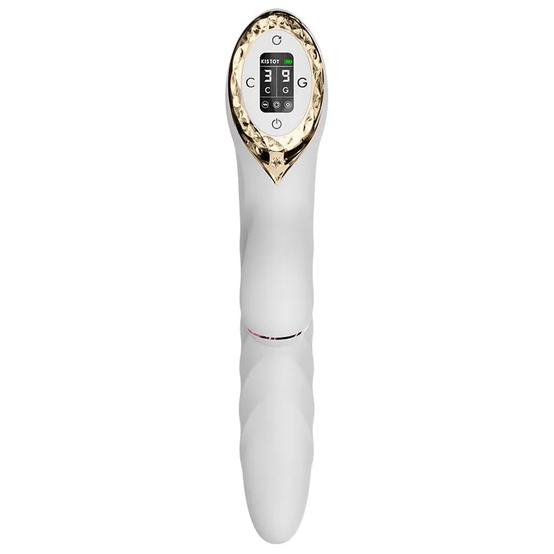 KISTOY A-King Max Thrusting & Sucking Rabbit Vibrating Dildo