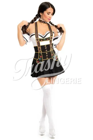 Lederhosen Skirt with Suspenders