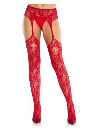 Leg Ave Bloom Stocking Cut Thigh Garter