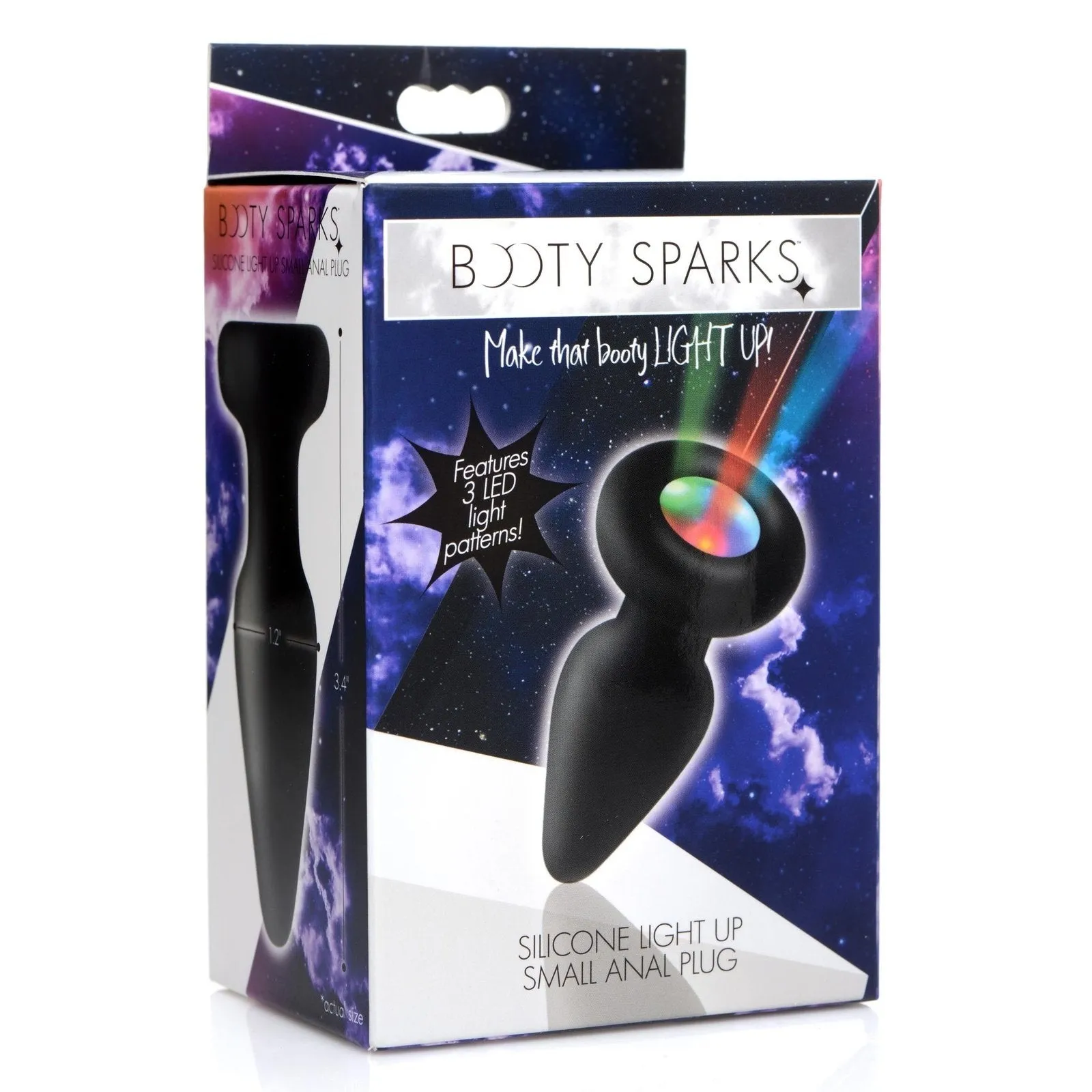 Light Up Silicone Anal Plug