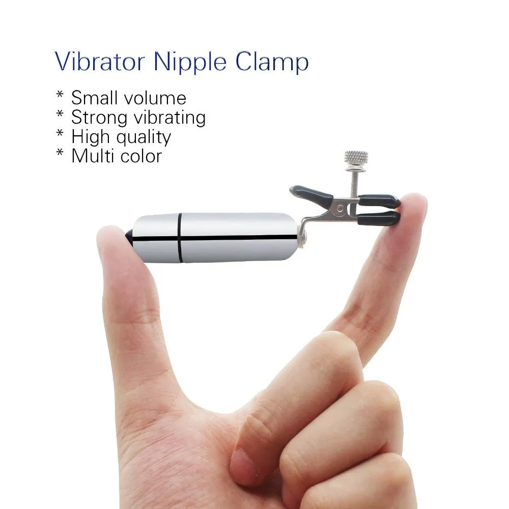 Lovemesex Nipplettes Vibrating Nipple Clamps