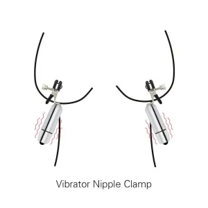 Lovemesex Nipplettes Vibrating Nipple Clamps