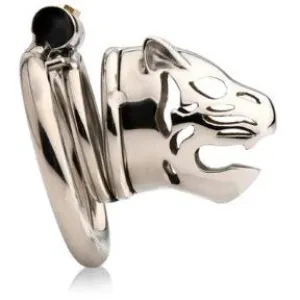 Master Series Caged Cougar Locking Chastity Cage by XR