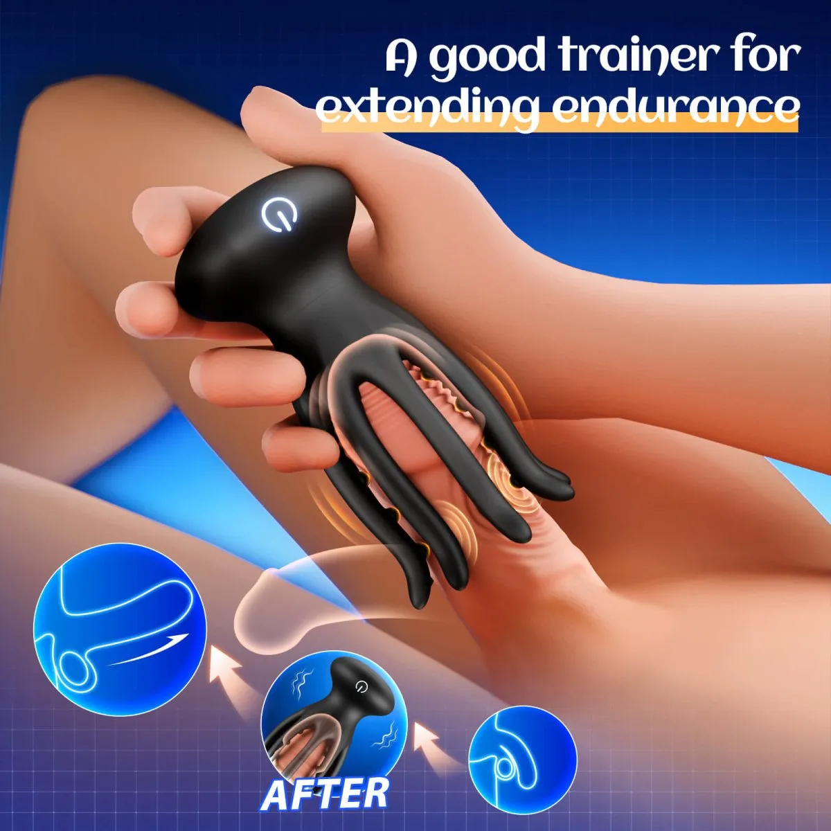 MoYu| New Octopus Vibrating Penis Trainer