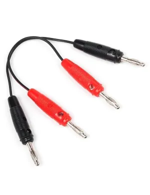Mystim Adapter Wire. 4mm Banana Plug Junction. Male