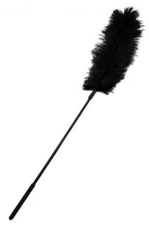 Ostrich Tickler in Black