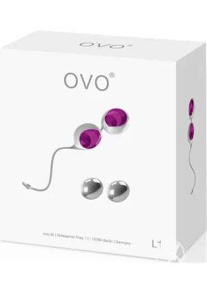 Ovo L1 Love Balls White Light Violet
