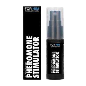 Parfum spray cu feromoni PHARMQUESTS Pheromone Stimulator. pentru bărbați. cu note de citrice. iasomie și trandafir. 15 ml