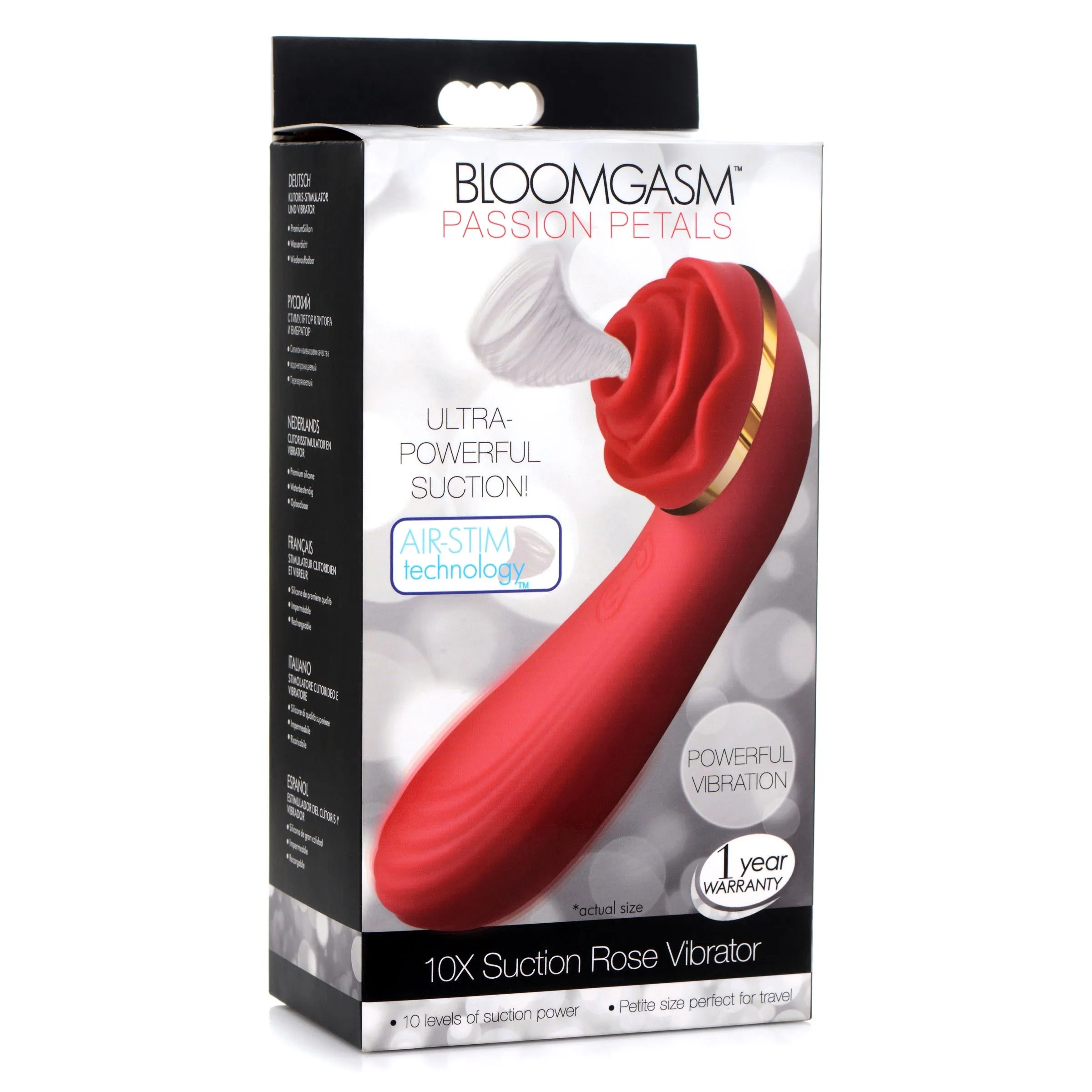 Passion Petals Suction Rose Vibrator