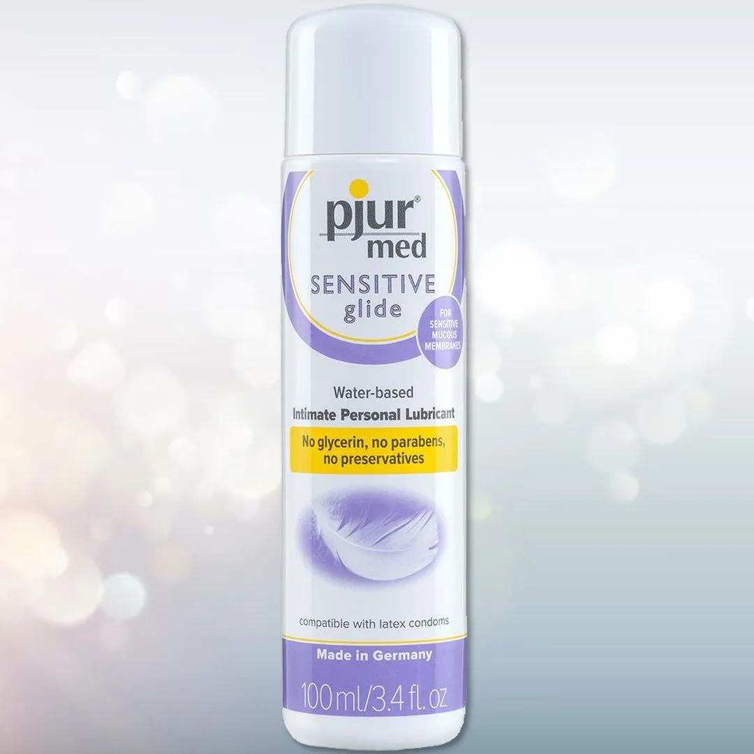 Pjur Med Sensitive Glide - Water-Based Lube 100ml (3.4oz)