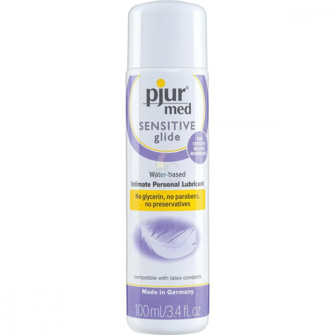 Pjur Med Sensitive Glide - Water-Based Lube 100ml (3.4oz)