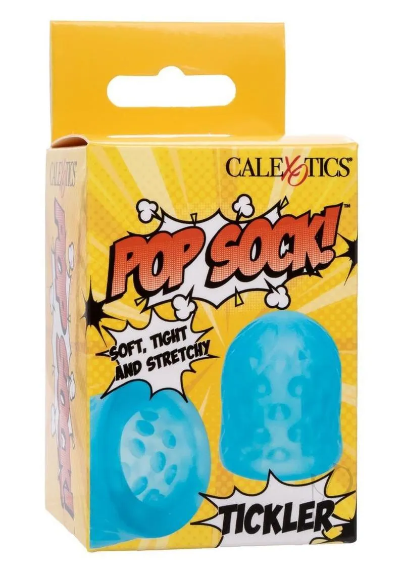 Pop Sock Tickler Blue